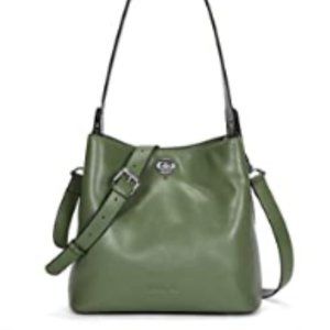 Women's leather handbag